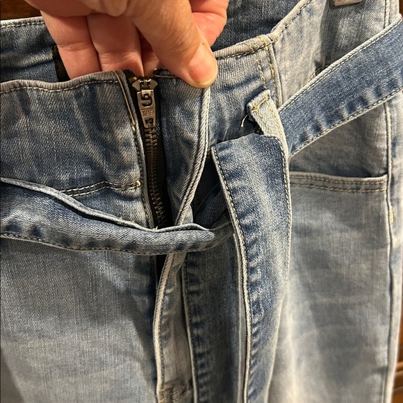 Flying Tomato Women's Jeans Wide Leg Flare with Stretch Size Small - Picture 5 of 12